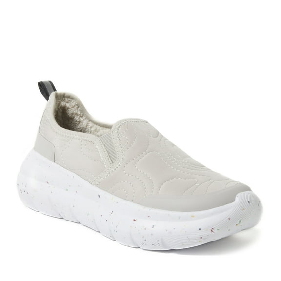 Dearfoams Women's ReGrind Crimson Lightweight Slip-On Sneaker