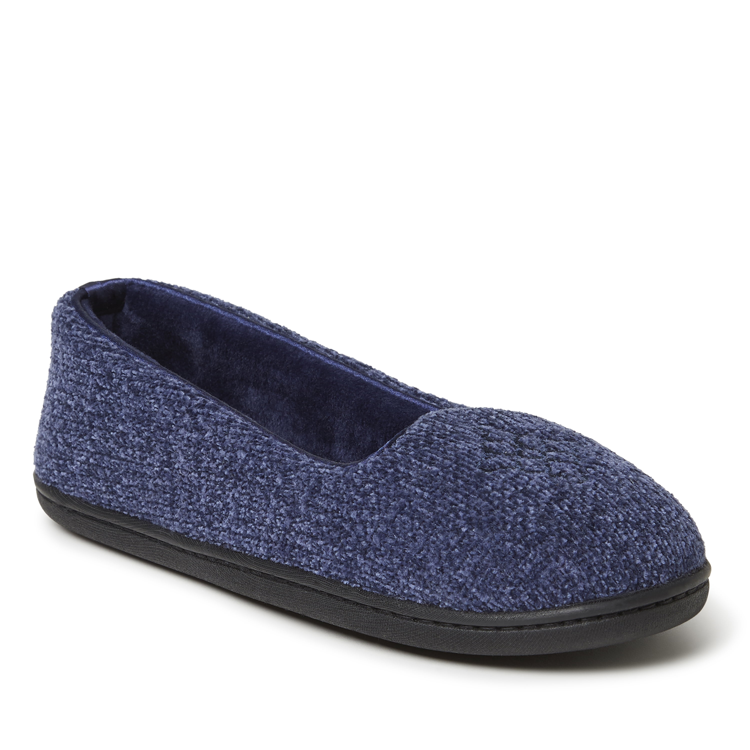 Dearfoams Women's Rebecca Chenille Closed Back House Slipper