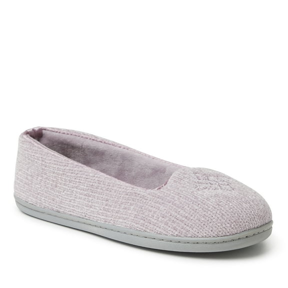 Dearfoams Women's Rebecca Chenille Closed Back House Slipper