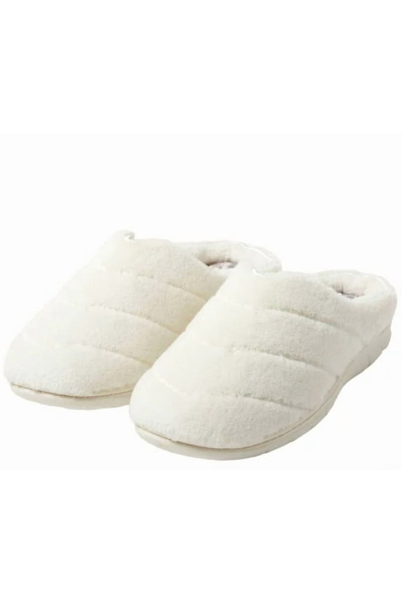 Women's Slipper with Memory Foam Insole | Cream, Medium