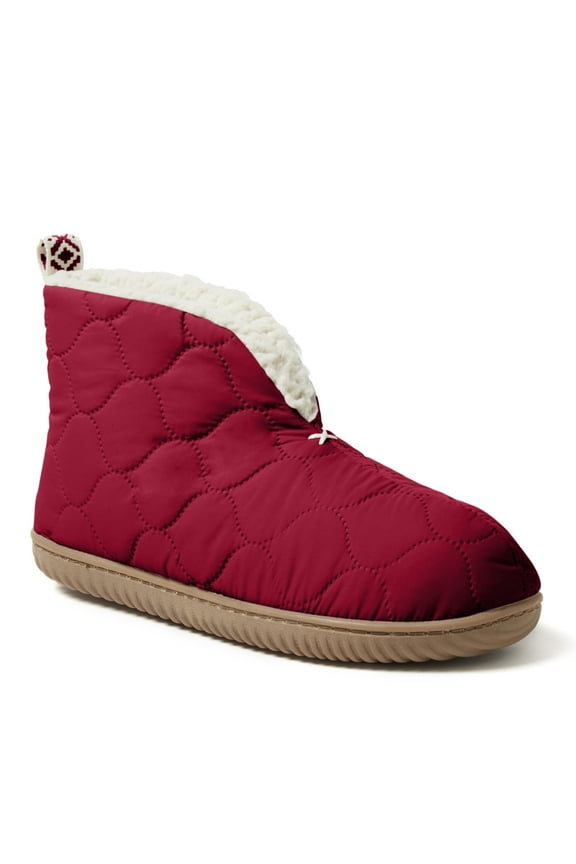 Women's Warm Up Bootie House Shoe Boot Slipper
