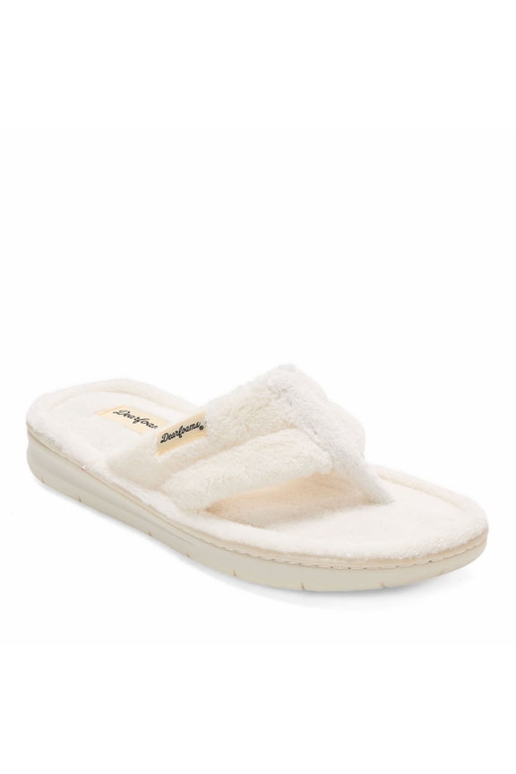 Women's Wrenley Terry Thong Flip Flop House Slipper
