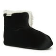 thumbnail image 1 of Dearfoams Women's Zoey Shiny Velour Duvet Bootie Slipper, 1 of 5