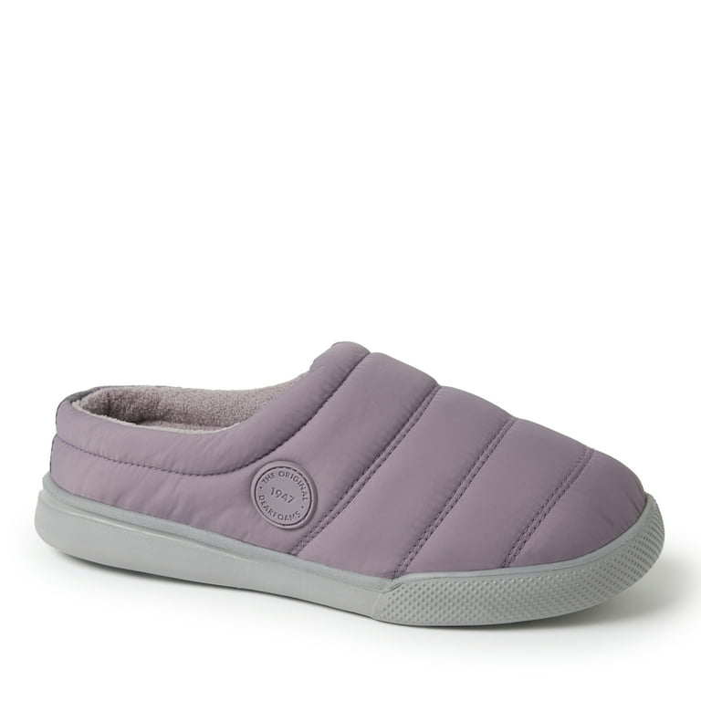 Dearfoams Womens Kendra Sport Lounge Nylon Clog Slippers Walmart