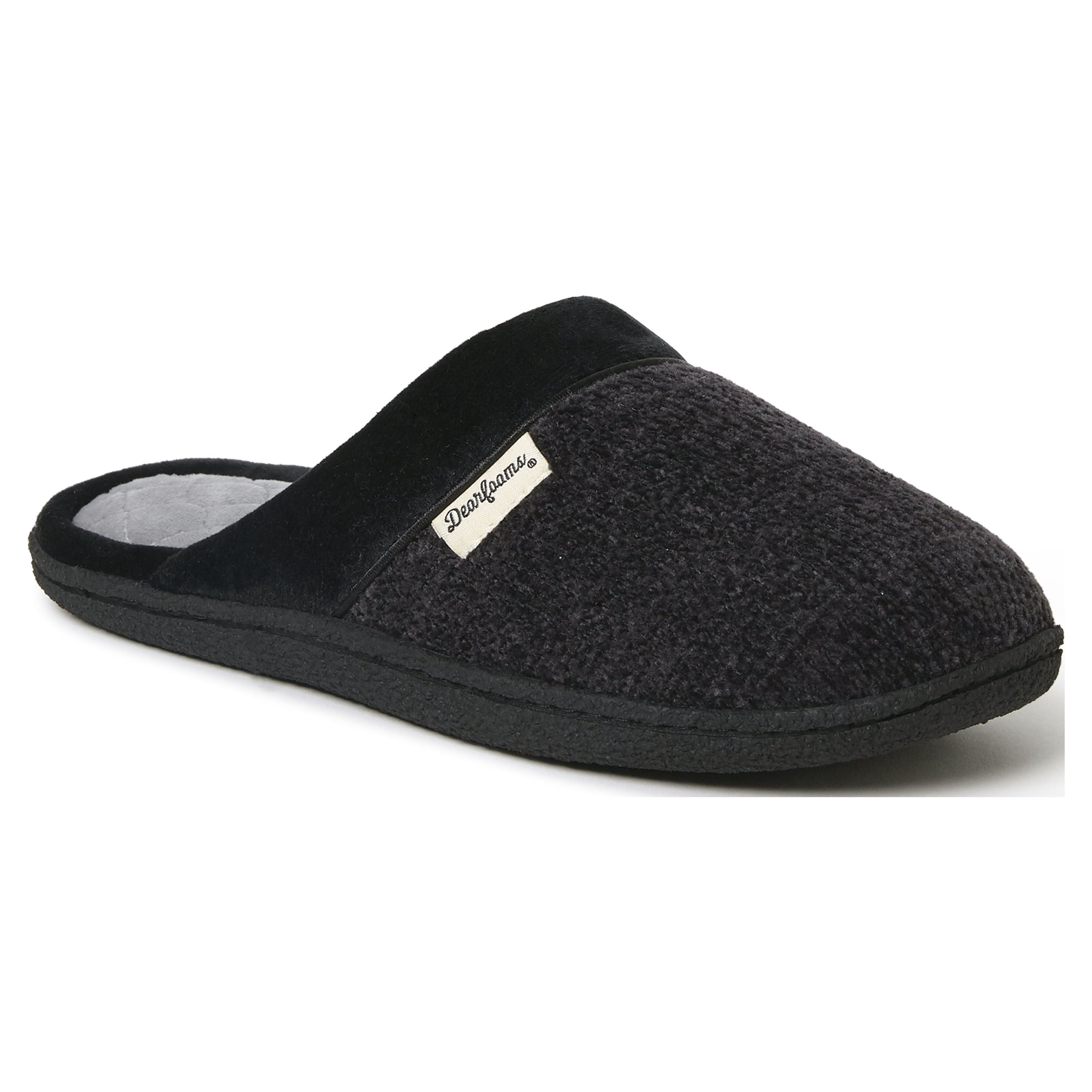 Dearfoams Womens Samantha Chenille Scuff House Slipper