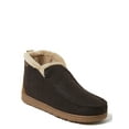 thumbnail image 1 of Dearfoms Cozy Comfort Men's Felt Moc Toe Boot Slippers, 1 of 7