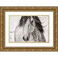 thumbnail image 1 of Dearing, Lisa 18x13 Gold Ornate Wood Framed with Double Matting Museum Art Print Titled - My Beautiful Mane, 1 of 4