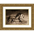thumbnail image 1 of Dearing, Lisa 24x17 Gold Ornate Wood Framed with Double Matting Museum Art Print Titled - The Dance, 1 of 4