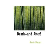Death--And After?, Paperback