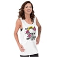 thumbnail image 1 of Death Becomes Her Skull Rose Tattoo Womens Plus Size Graphic Tank Top Brisco Brands 2X, 1 of 5