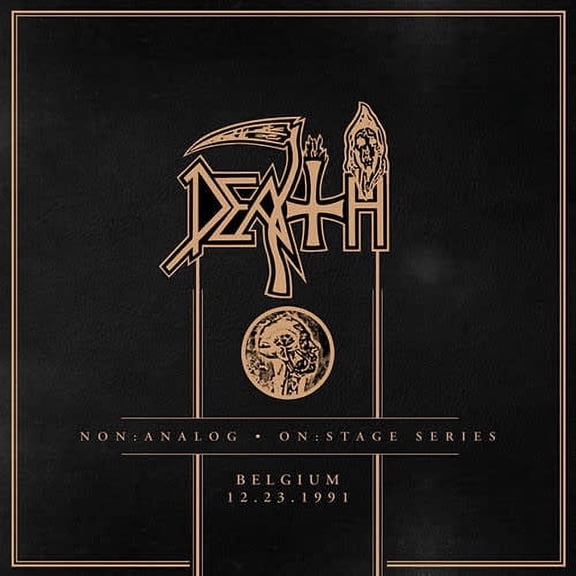 Death Non: Analog - On: Stage Series - Belgium 12-23-1991(Limited Edition, Bronze Colored Vinyl) Records & LPs