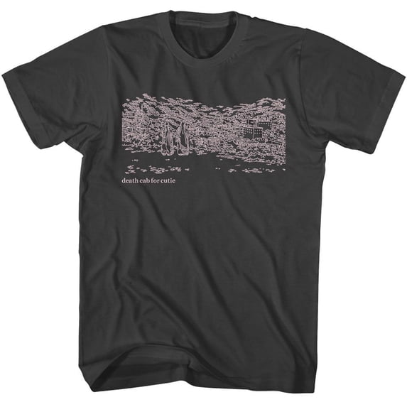 Death Cab For Cutie Album Line Art Smoke T-Shirt