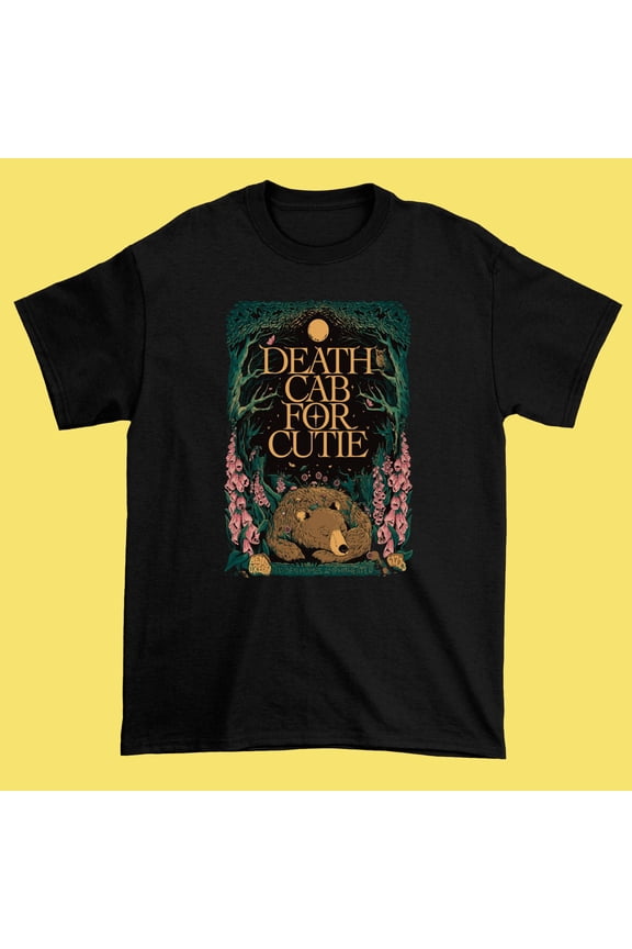 Death Cab for Cutie Black Cotton All size S-5XL T-shirt IA195