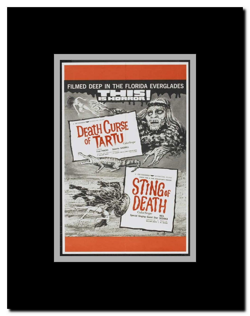 Death Curse of Tartu Framed Movie Poster
