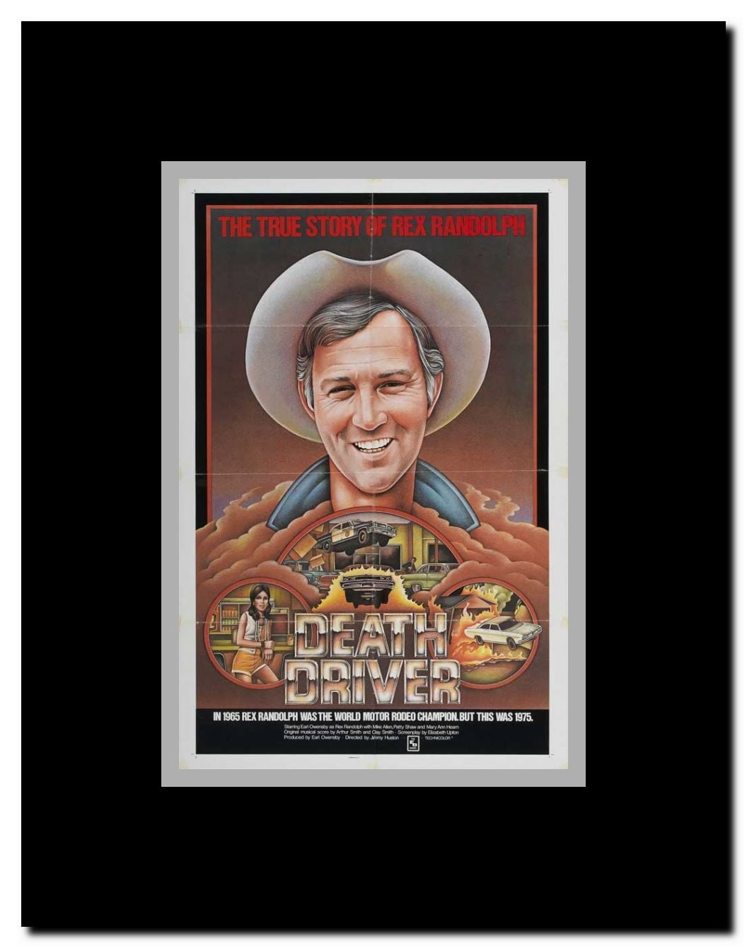Death Driver Framed Movie Poster