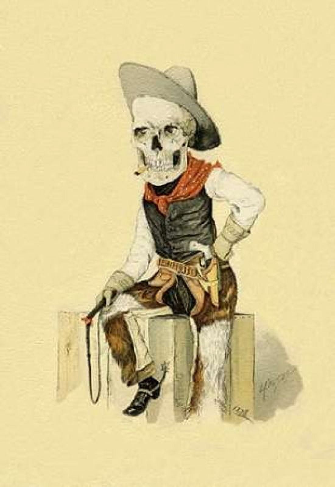 Death Finds No Fault Canvas Art - Frusius (24 x 36)