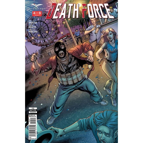 Death Force #4D VF ; Zenescope Comic Book