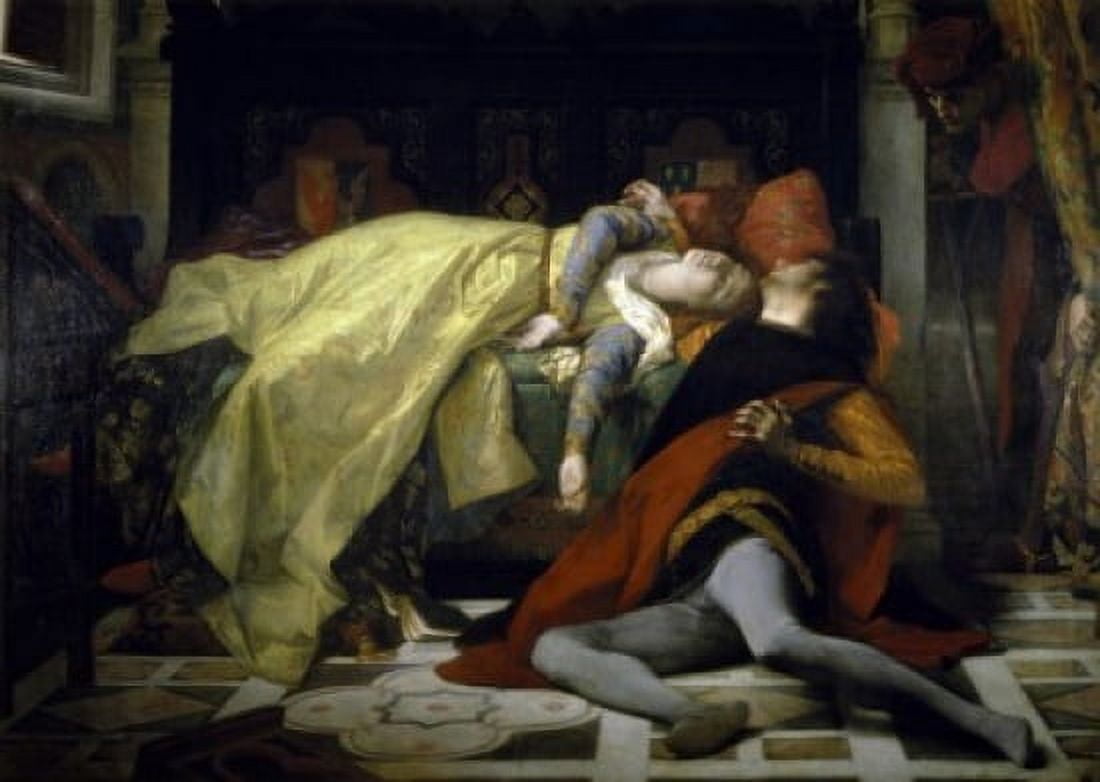 Death of Francesca da Rimini and Paolo Malatesta 1870 Alexandre Cabanel (1823-1889 French) Oil on canvas Musee dOrsay Paris France Canvas Art - Alexandre Cabanel (18 x 24)