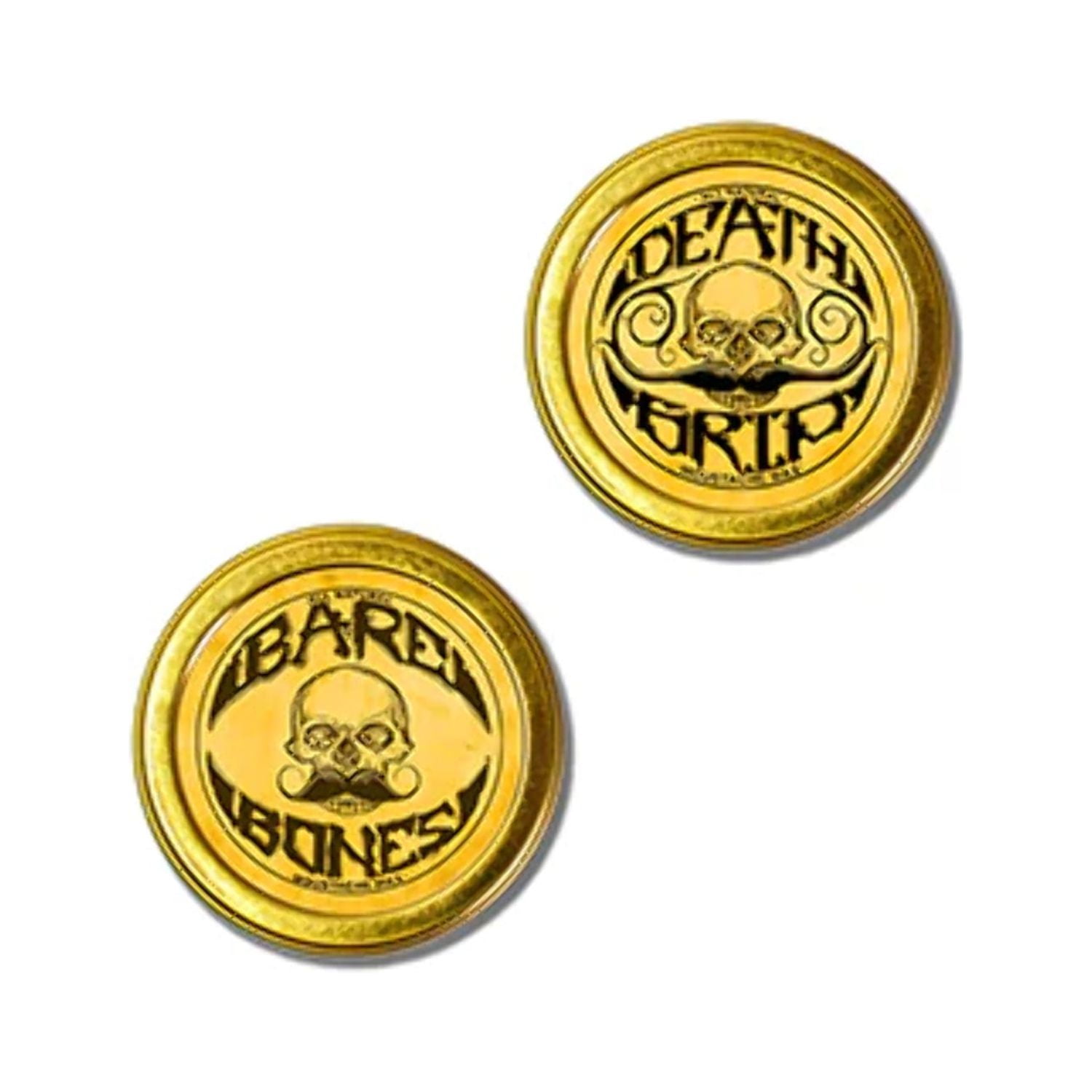 Death Grip Extra Strong Hold Mustache Wax and Bare Bones Medium Hold