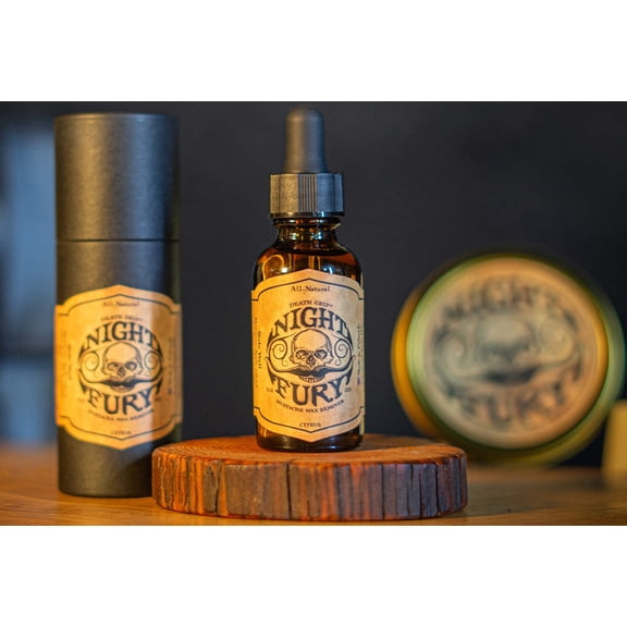 Death Grip Night Fury Mustache Wax Remover, 1 oz