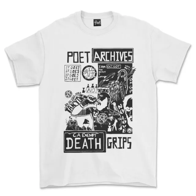 Death Grips T-Shirt MC Ride The Money Store Exmilitary hype Hip Hop Rap ...