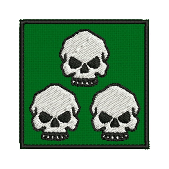 Death Guard Legion Warhammer 40k Embroidered Patch Iron-On Applique, Cosplay Vest Clothing Badge Back Packs Uniform DIY Geeks and Gamers Table Top