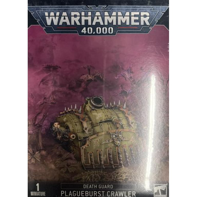 Warhammer 40K Death Guard Plagueburst Crawler Vehicle Set