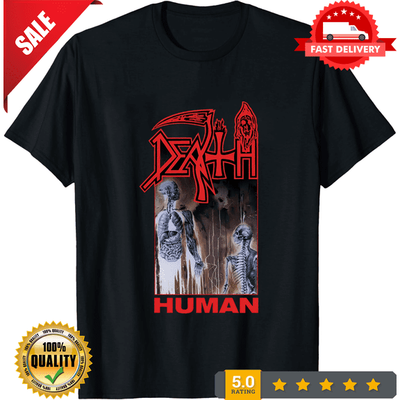 Death Human White T-Shirt NEW T Shirt All Size S-4XL EE74, LIMITED EDITION-TH69782