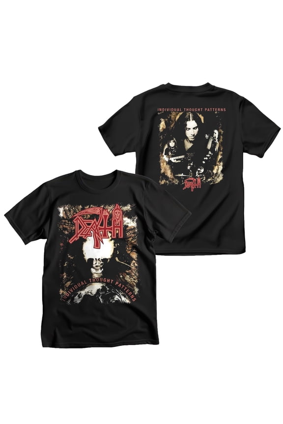 Death Men's Individual Thought Patterns T-Shirt Black Medium | Officially Licensed Merchandise