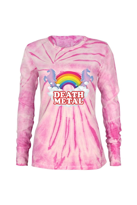 Death Metal Rainbow Juniors Long Sleeve Thermal Shirt