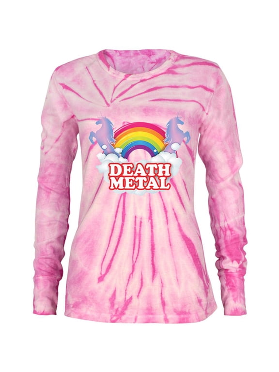 Death Metal Rainbow Juniors Long Sleeve Thermal Shirt