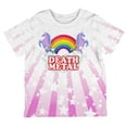 thumbnail image 1 of Death Metal Rainbow Unicorns All Over Toddler T Shirt Multi 4T, 1 of 2