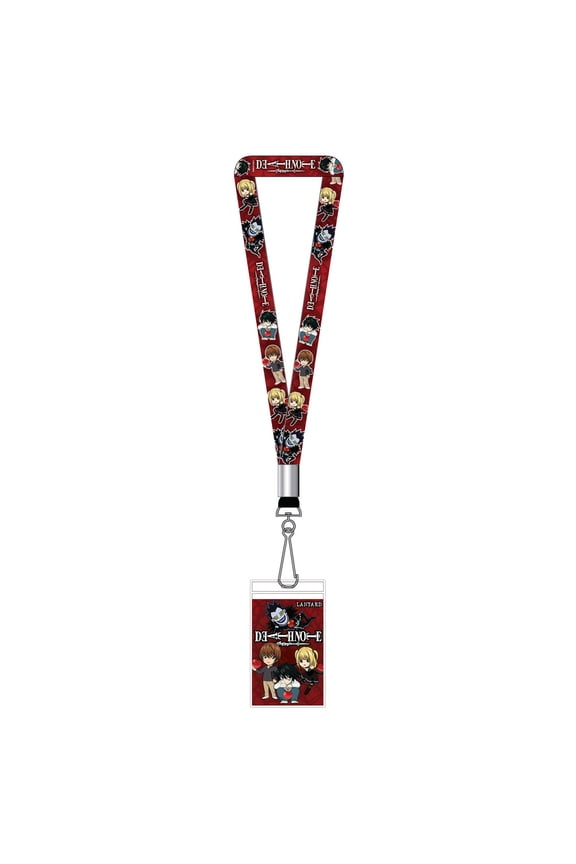 Death Not - Misa Amane, Light Yagami, and L Lanyard