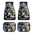 thumbnail image 1 of Death Note 4 Pcs Car Floor Mats Universal Fit Floor Mats Front & Rear Liners for Trucks Van SUV Auto, 1 of 8