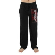 Death Note Anime Cartoon Mens Black Sleep Wear Sleep Pajama Pants-M