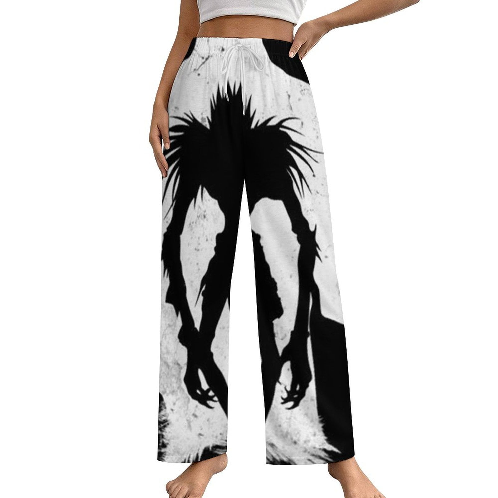 Death Note Anime Home Pajama Pants For Womens Comfortable Soft Lounge ...