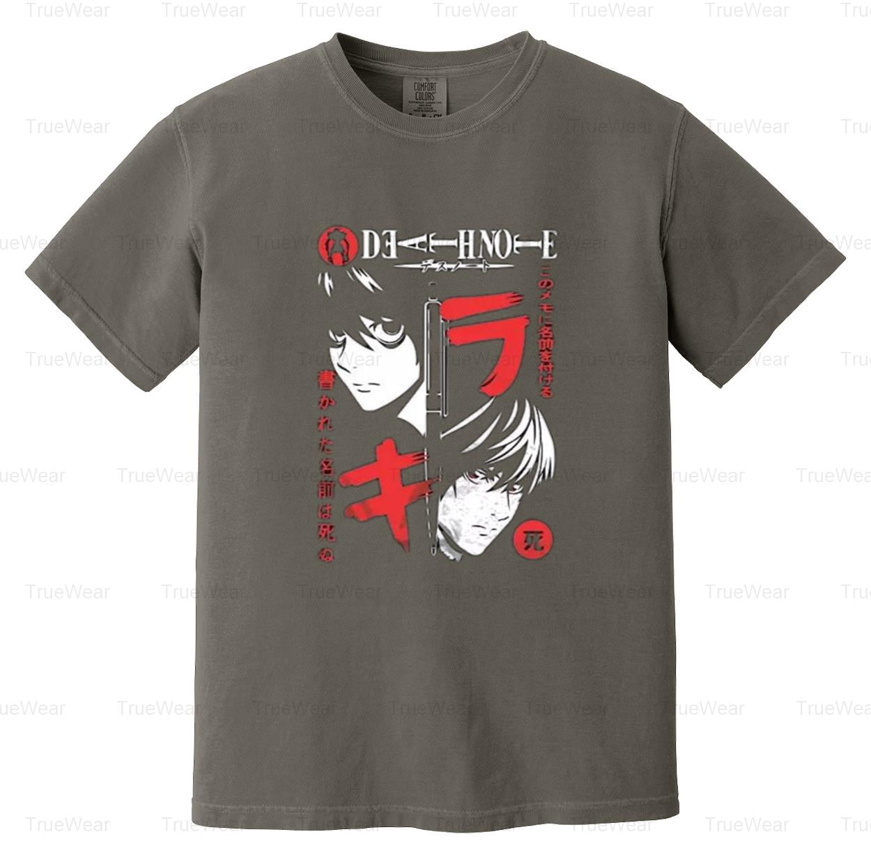 T-shirt Uomo Death Note Ryuk: Maglia Anime Fumetto, Regalo Perfetto Per Nerd