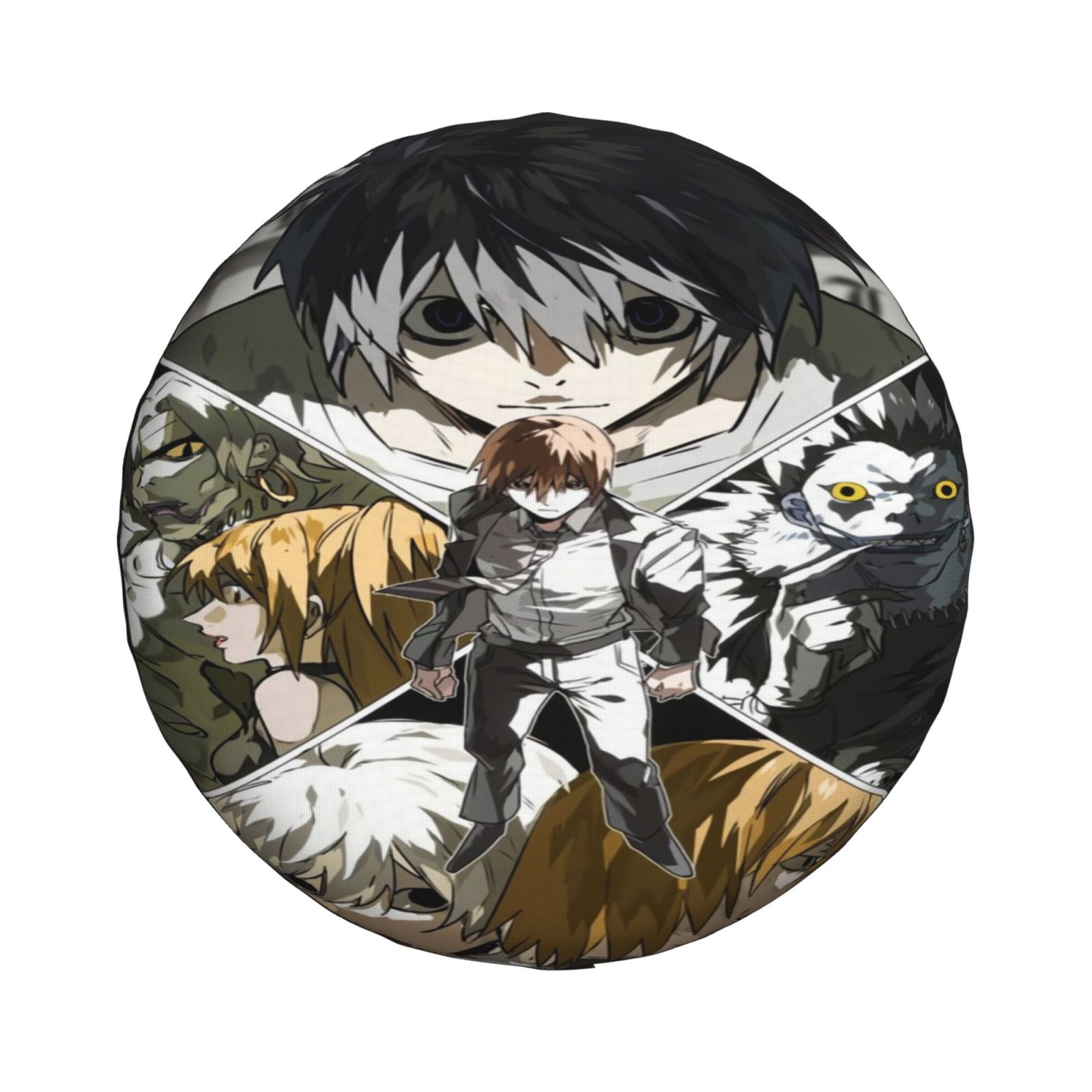 Death Note Anime Spare tire cover wheels protect General Purpose Trailer RV SUV Truck Campervan