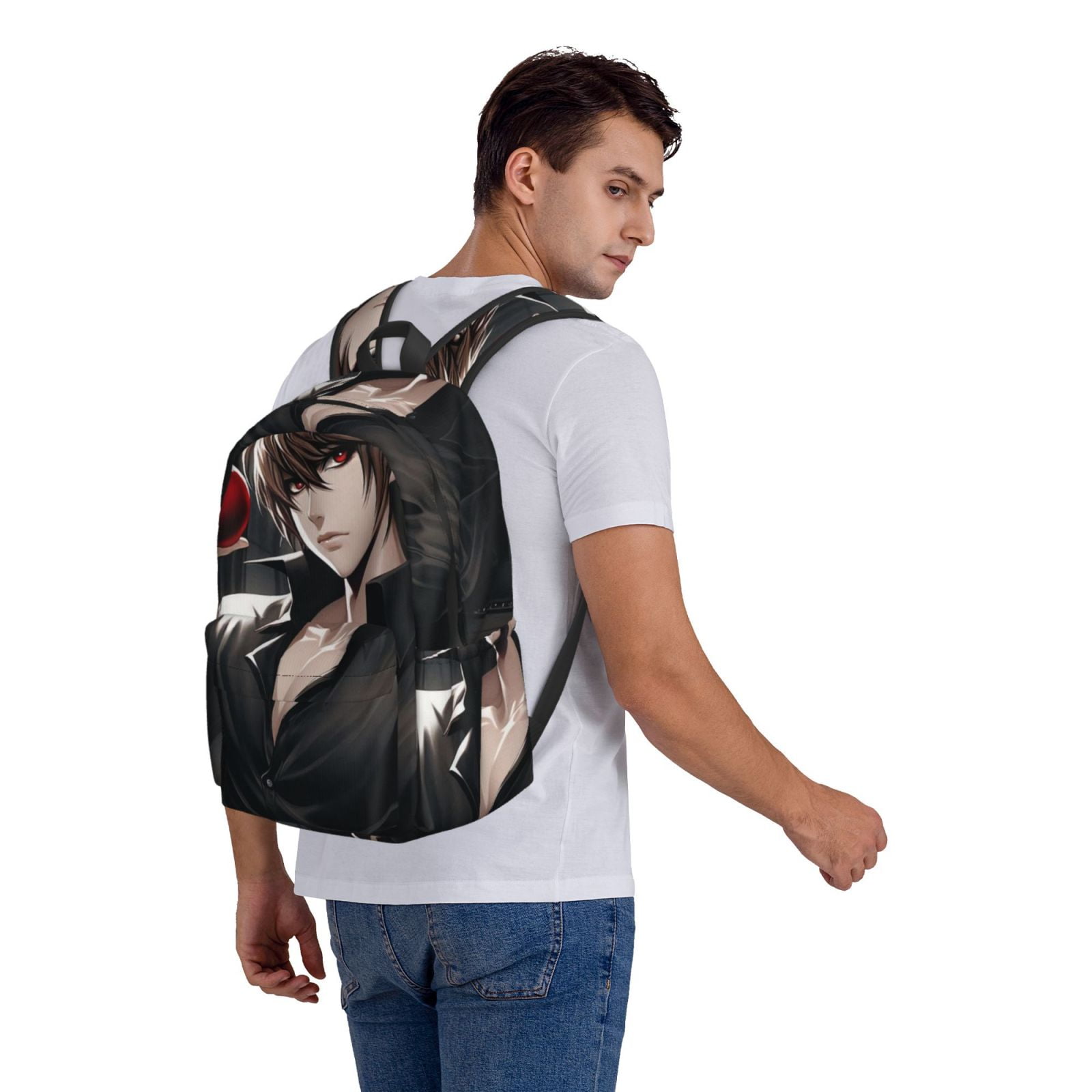 Death Note Backpack for man & woman All Over Print Bookbags ...