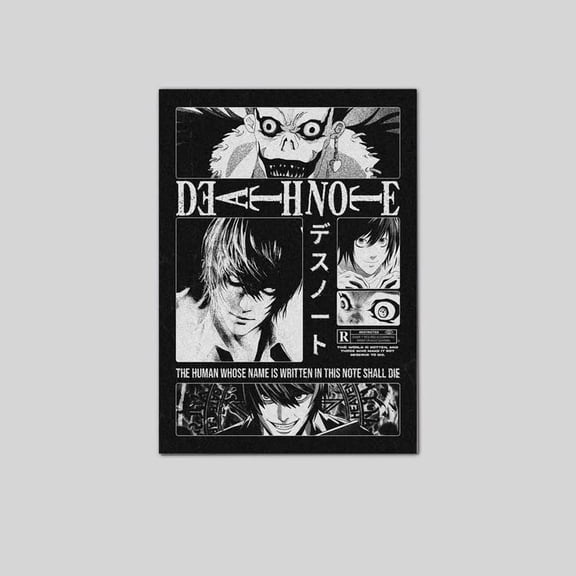 Death Note Brustalism Poster Size 24''x36'' Googate