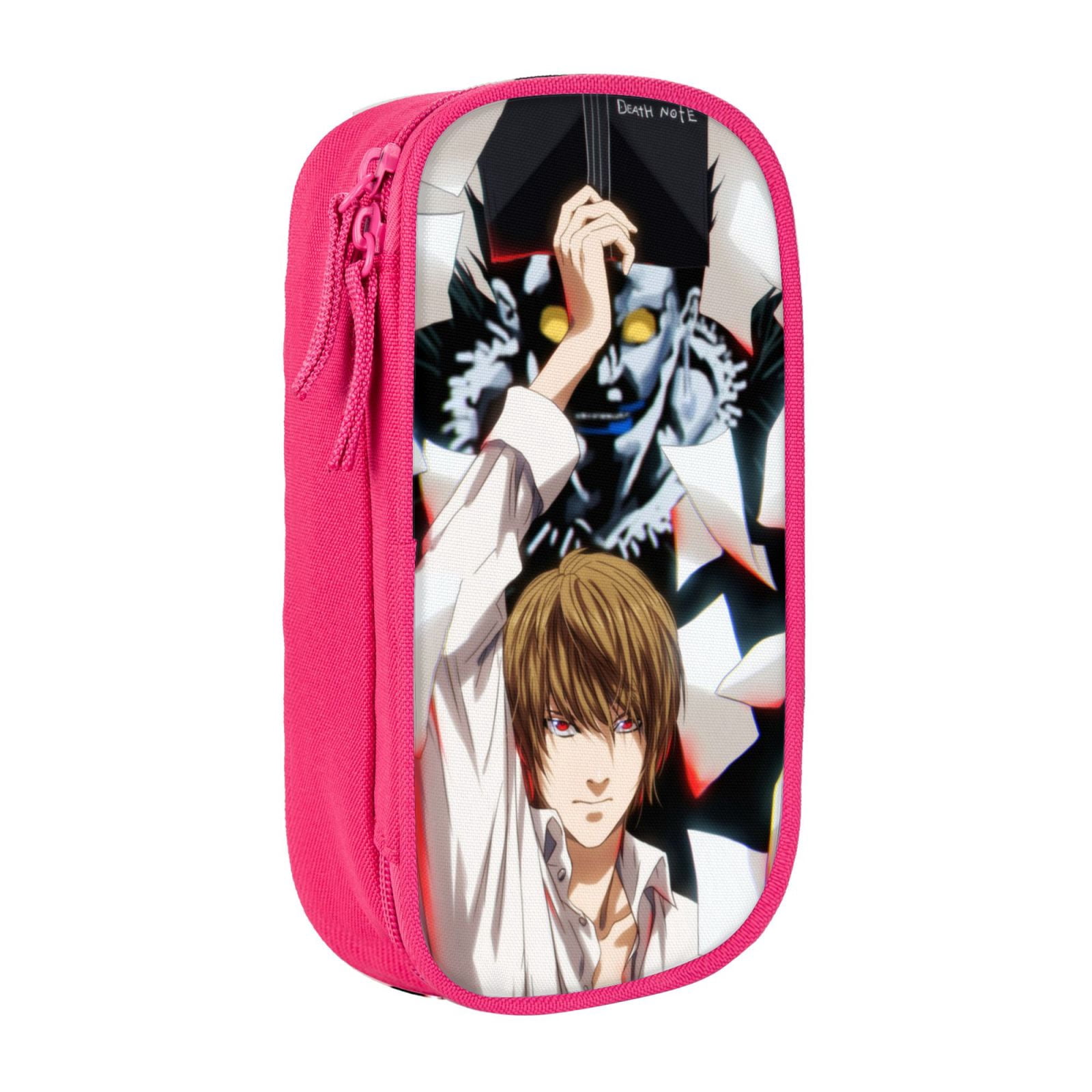 Death Note Characters Pencil Case Large Capacity Pencilcase Double ...