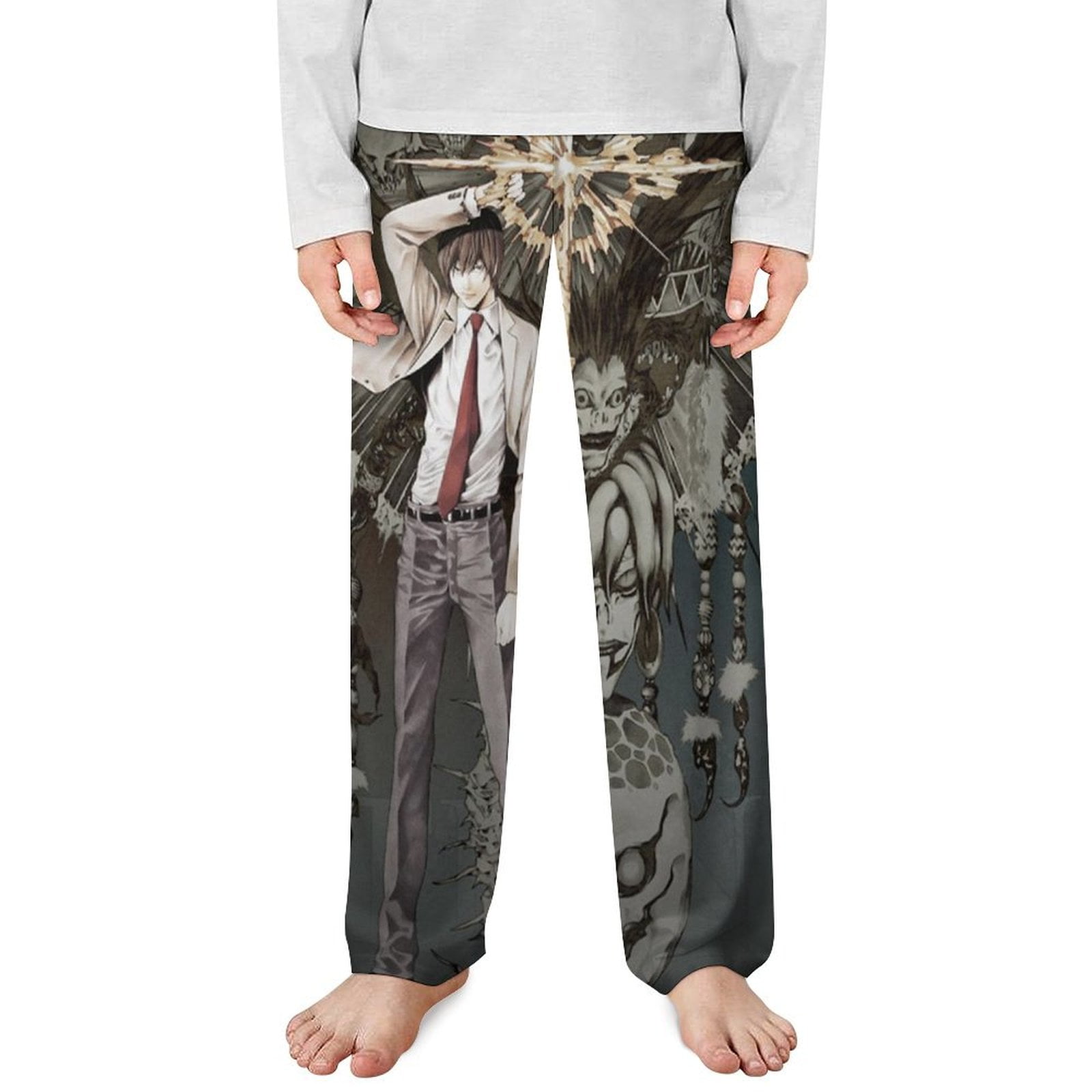 Death Note Children's Pajamas Cozy Lounge Straight Leg Sleeping Pants ...