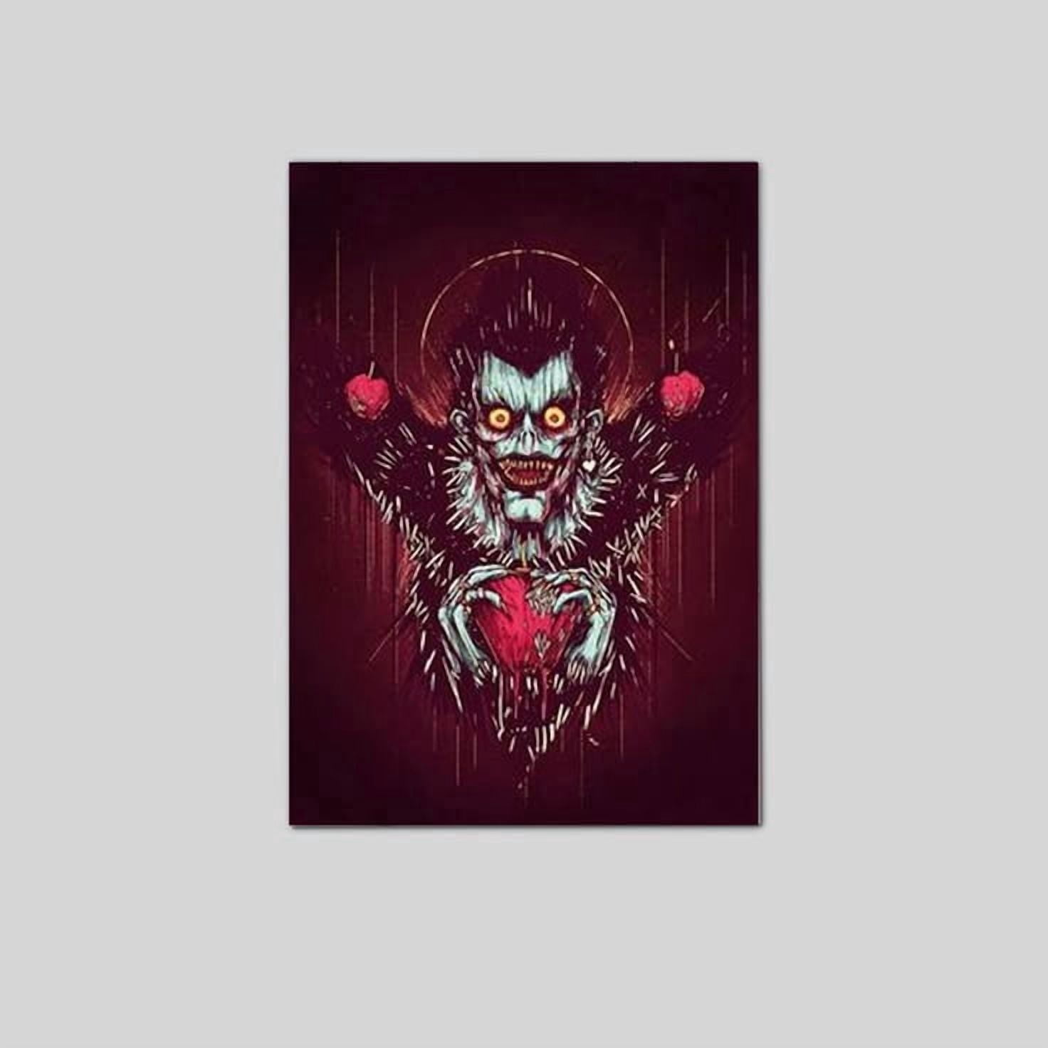 Gothic Font Death Note Death Note - Dark Gothic Anime Horror Manga Wall Decor Poster Size 24 ...