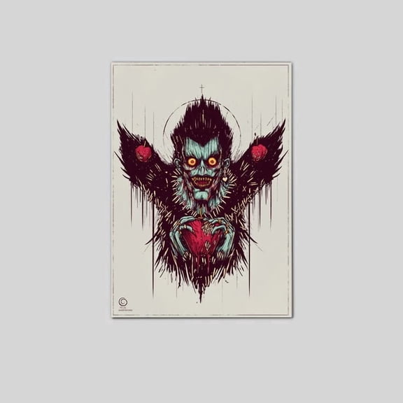 Death Note - Dark Gothic Anime Poster Size 24''x36'' The Golden Shop