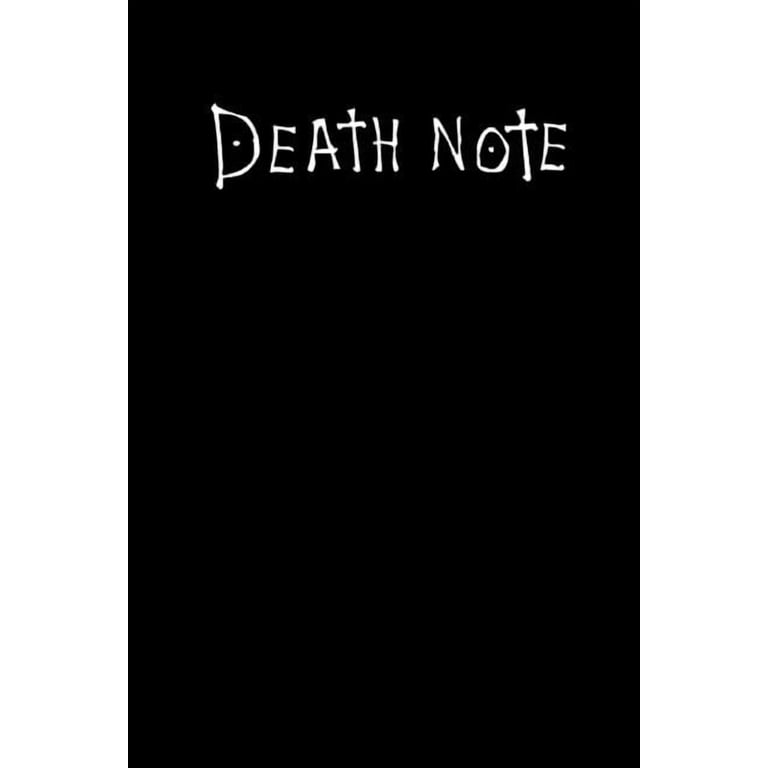 Death Note: Death Note Notebook with rules, 6
