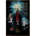 thumbnail image 1 of Death Note - Framed Manga / Anime TV Show Poster (Duo - Light Vs. L) (Size: 25" X 37") (Shiny Copper Aluminum Frame), 1 of 6