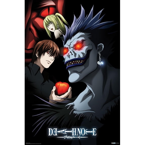 Death Note - Group Wall Poster, 19L" x 13W", Premium Unframed Version