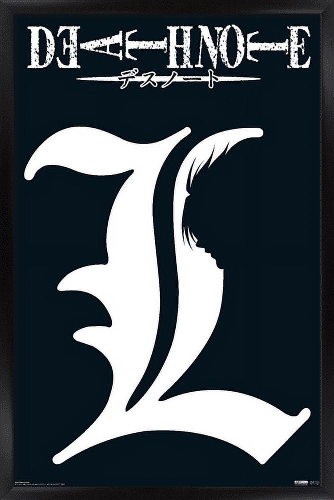 Death Note - L Symbol Wall Poster, 22.375