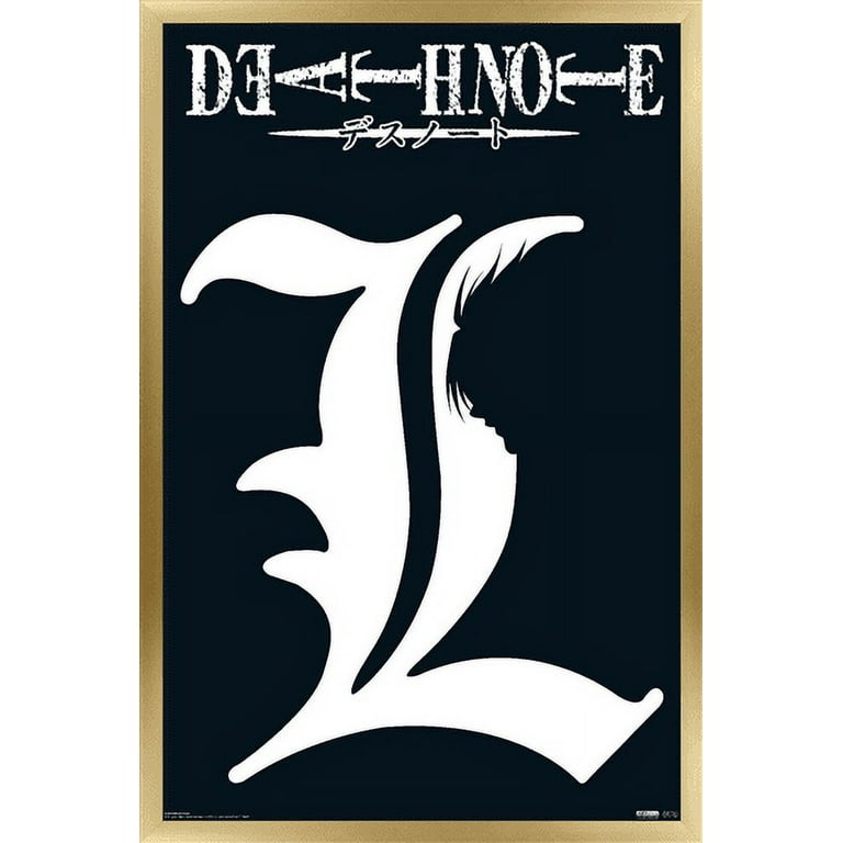 DEATH NOTE　B2ポスター Ｌ Death Note - L Symbol Wall Poster, 22.375
