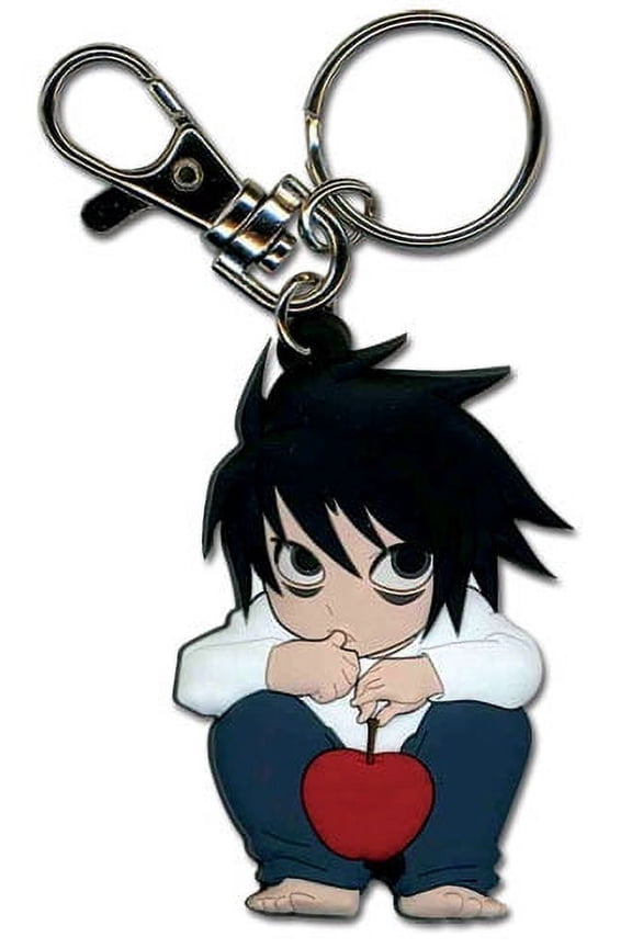 key chain - death note - new chibi l toys gifts anime pvc licensed ge3987